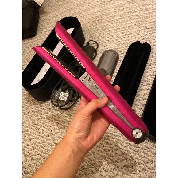 【SOLD】Dyson Corrale Hair Straightener Fushia pink with storage box - Picture 2 of 12